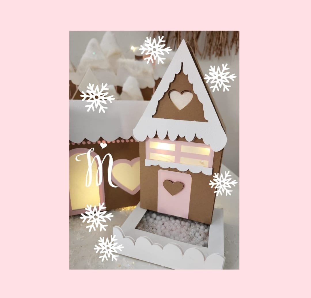 Set Aldea Navideña 5 Casas1