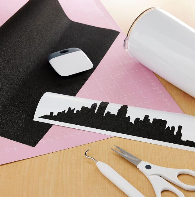 Rollo de vinilo negro Brillante Glitter Shimmer 30.5x122xm1