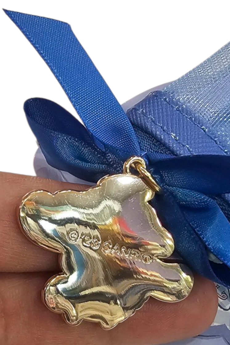 Bolso Con Cremallera Cinnamoroll (serie Gingham Paperboy)4