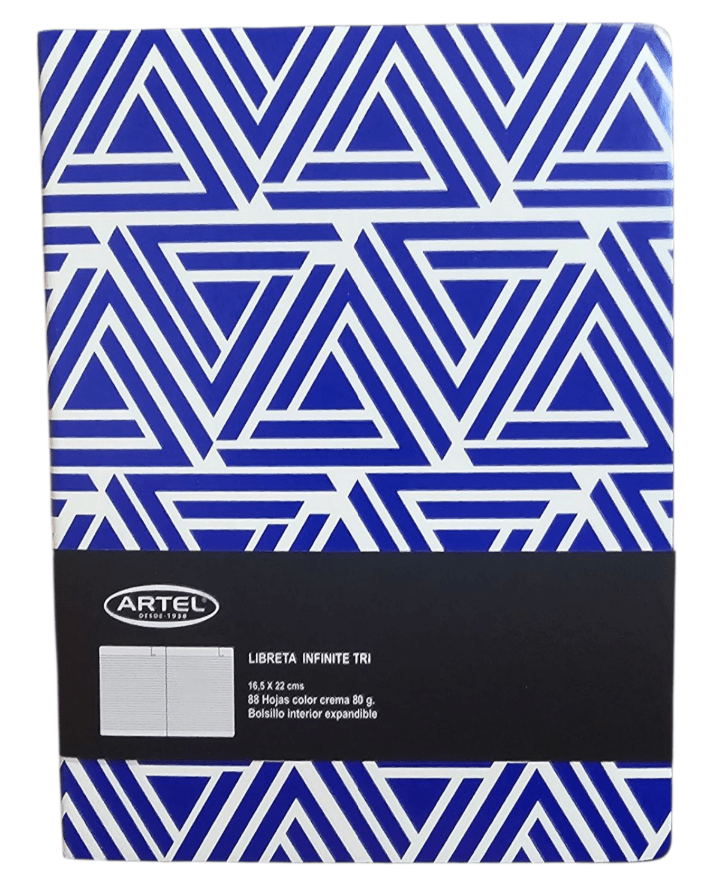 Libreta Artel Infinite Tri 88hojas1