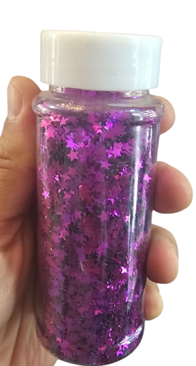 PURPURINAS GRUESA ESTRELLA 100GRS1