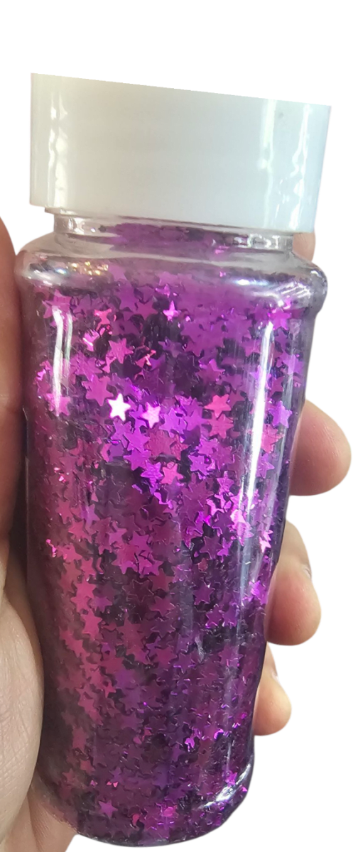 PURPURINAS GRUESA ESTRELLA 100GRS2