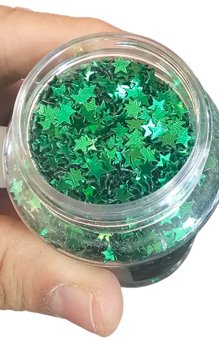 PURPURINAS GRUESA ESTRELLA 100GRS 5