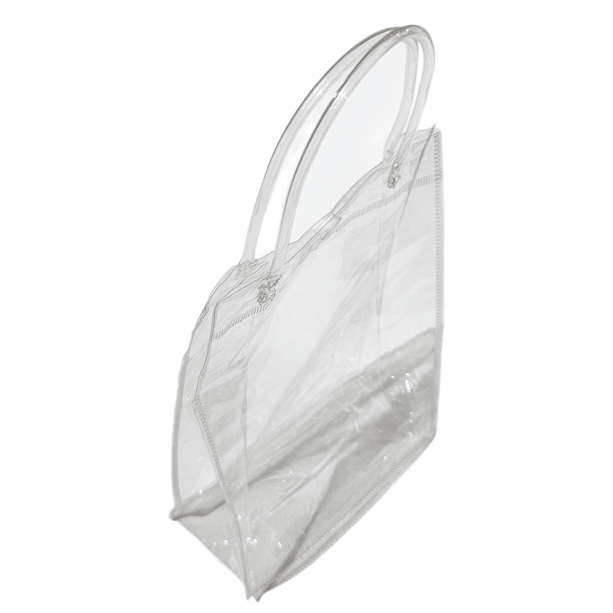 Bolsas De Plástico Transparente Con Asa De Mano 19x6x6cm3