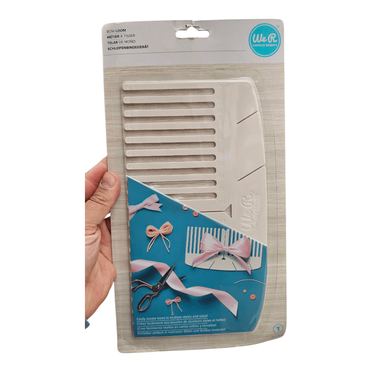 Bow loom para lazos We R Memory Keepers4