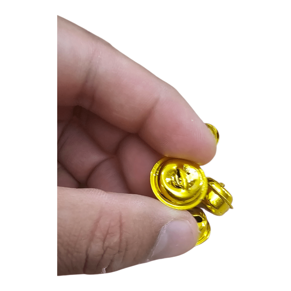 CASCABELES METALICOS DORADOS VARIOS TAMAÑOS6