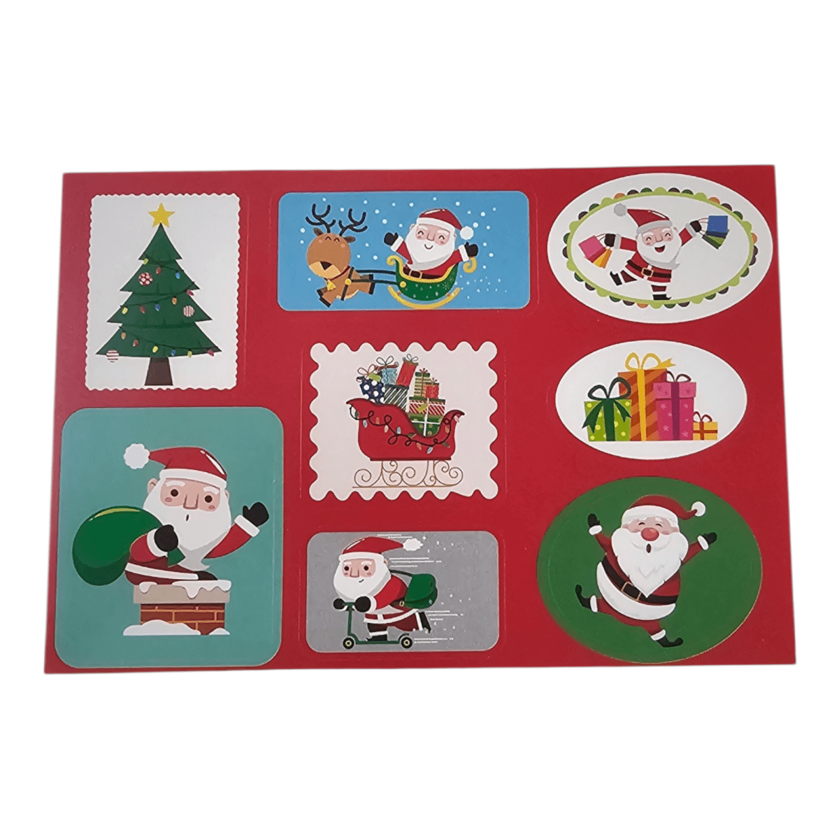 Carta Para El Viejito Pascuero, Sobre, Carta Y Stickers 20x14,5cm4