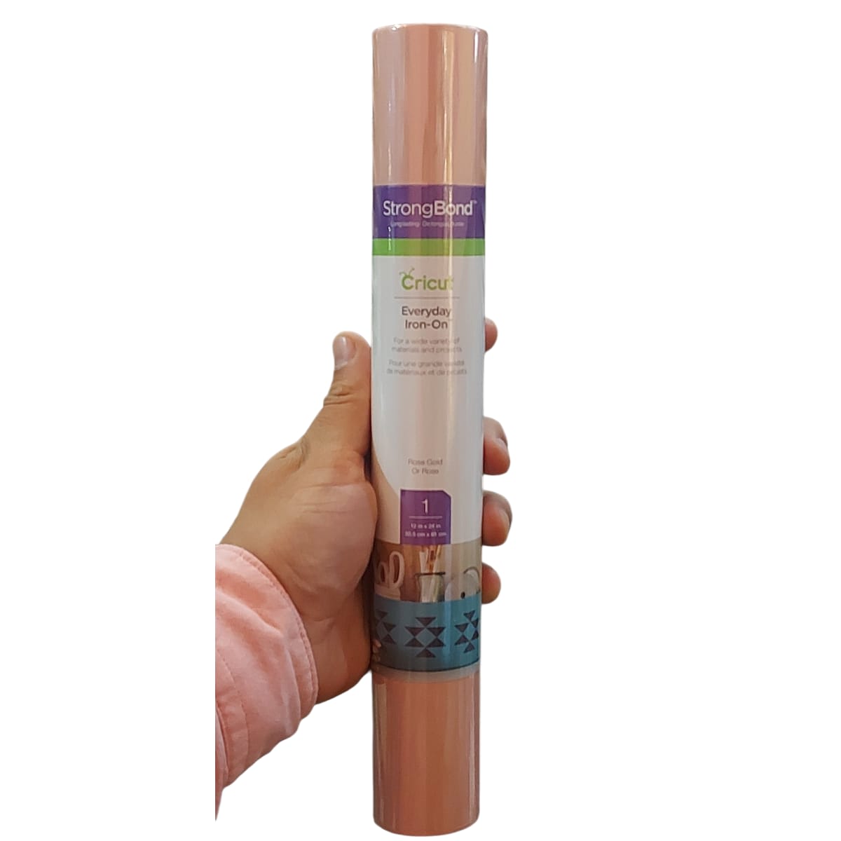 Vinilo Textil termoadhesivo Cricut Everyday 30x60cm Oro rosa2