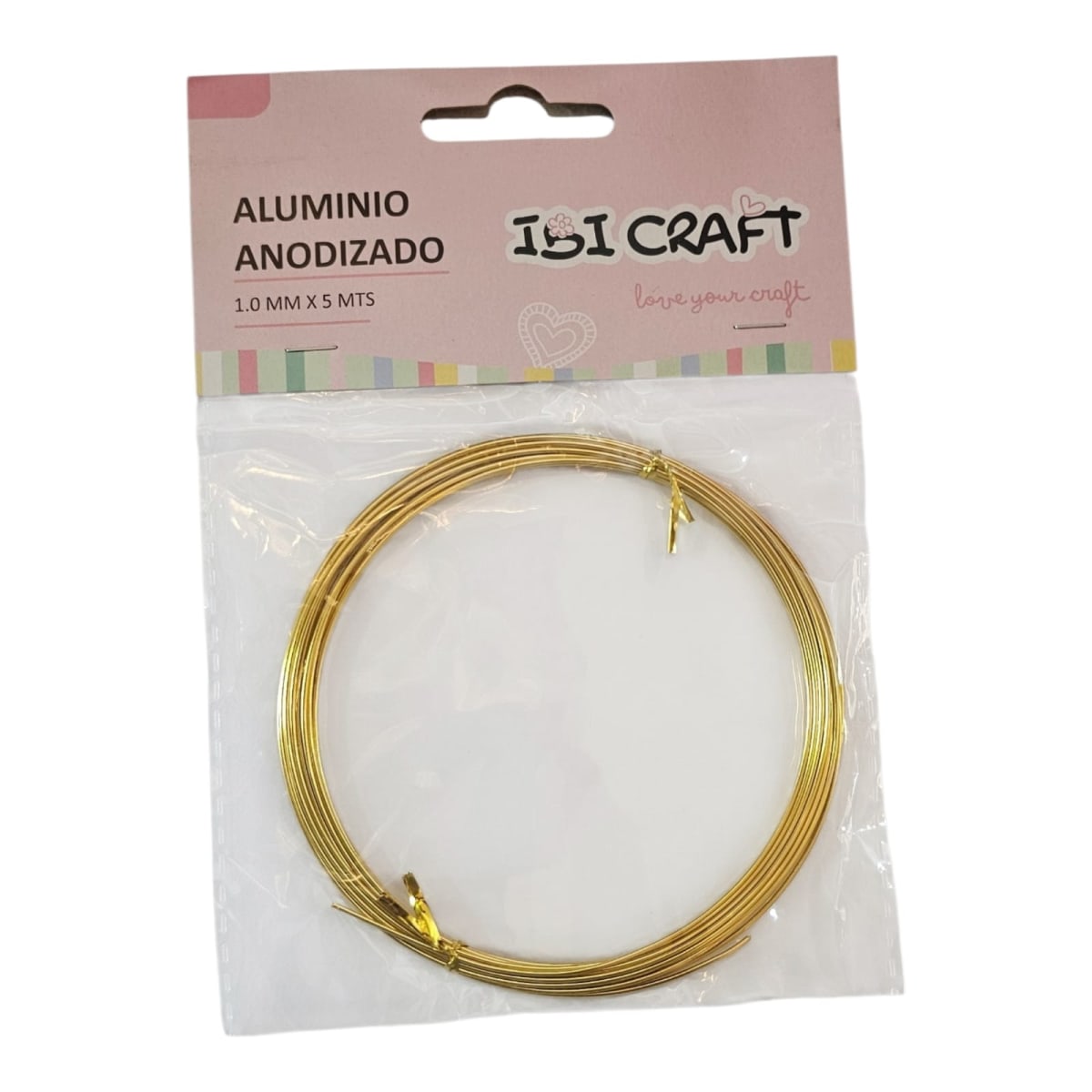 ALAMBRE ALUMINIO 1.0MM x 5MTRS3