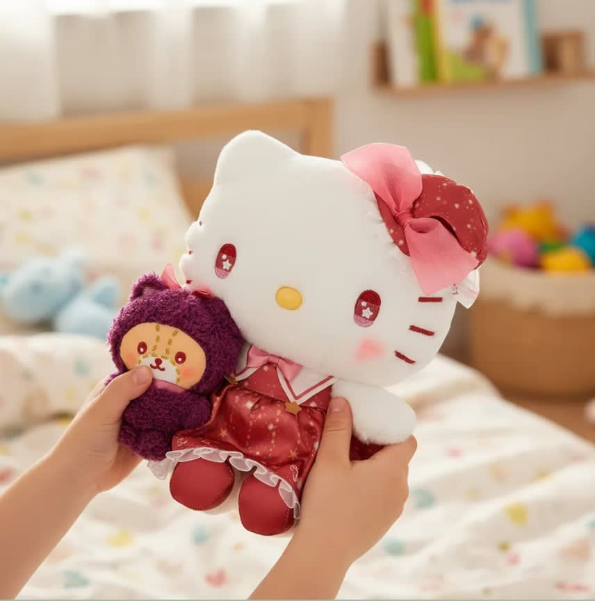 Peluche Hello Kitty 22cm Serie Starry Wizard2