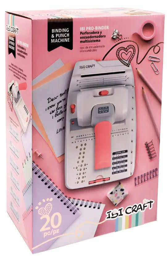 Kit de Perforado y Encuadernado IBI CRAFT PRO BINDER1