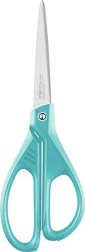 Tijera Oficina 21cm Turquesa3