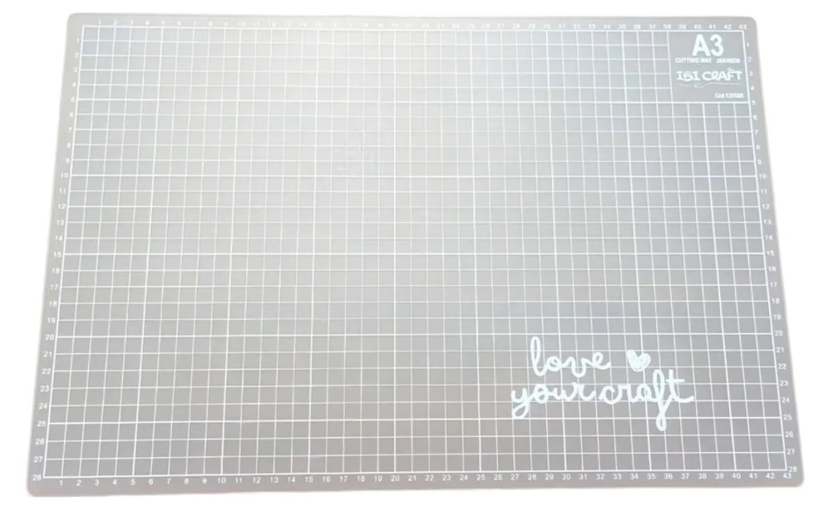 Salva Corte Base De Corte Transparente 30x45Cm A3 Ibi Craft1