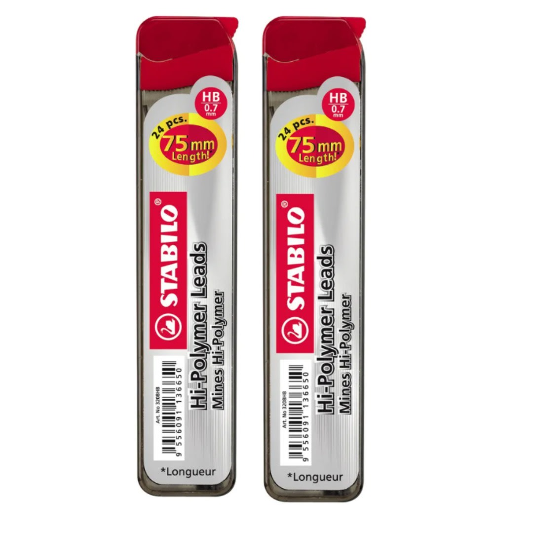 24 Minas 0,7 Mm. Hb Stabilo Hi-polymer3