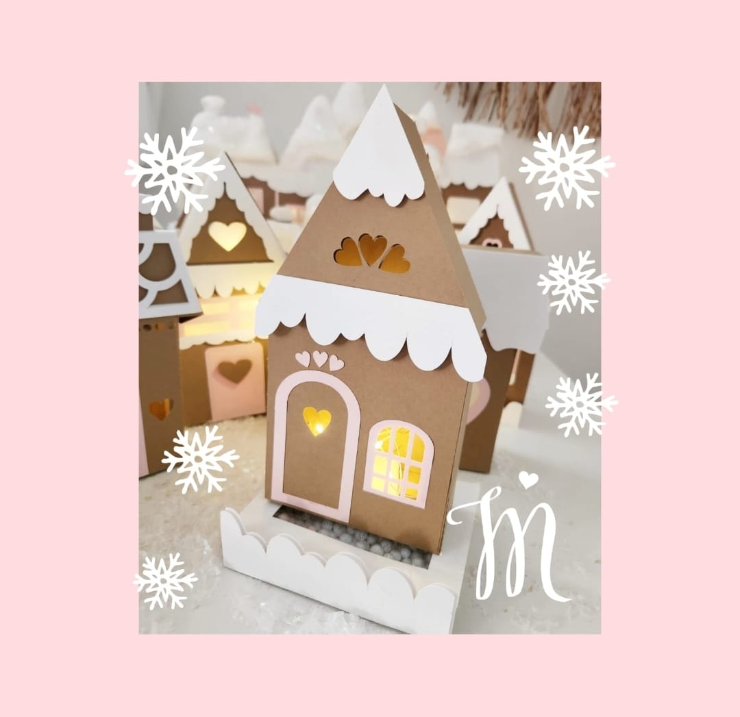 Set Aldea Navideña 5 Casas3