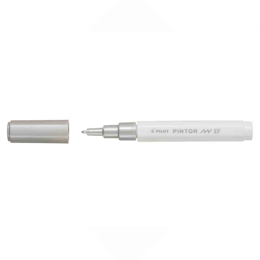 MARCADOR PINTOR EXTRA FINO PLATEADO 0.7mm1