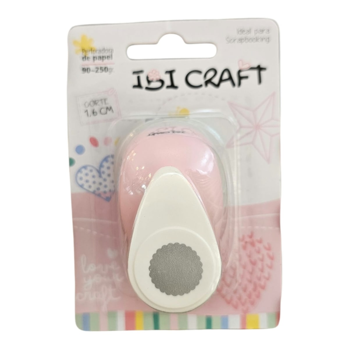 Perforadora Artística Diseño Circulo Con Blonda De 1.6cm1