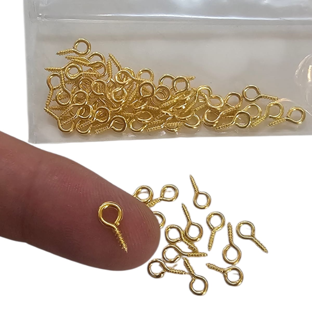 Mini Ganchos De Tornillo 5x10mm 66unidades2