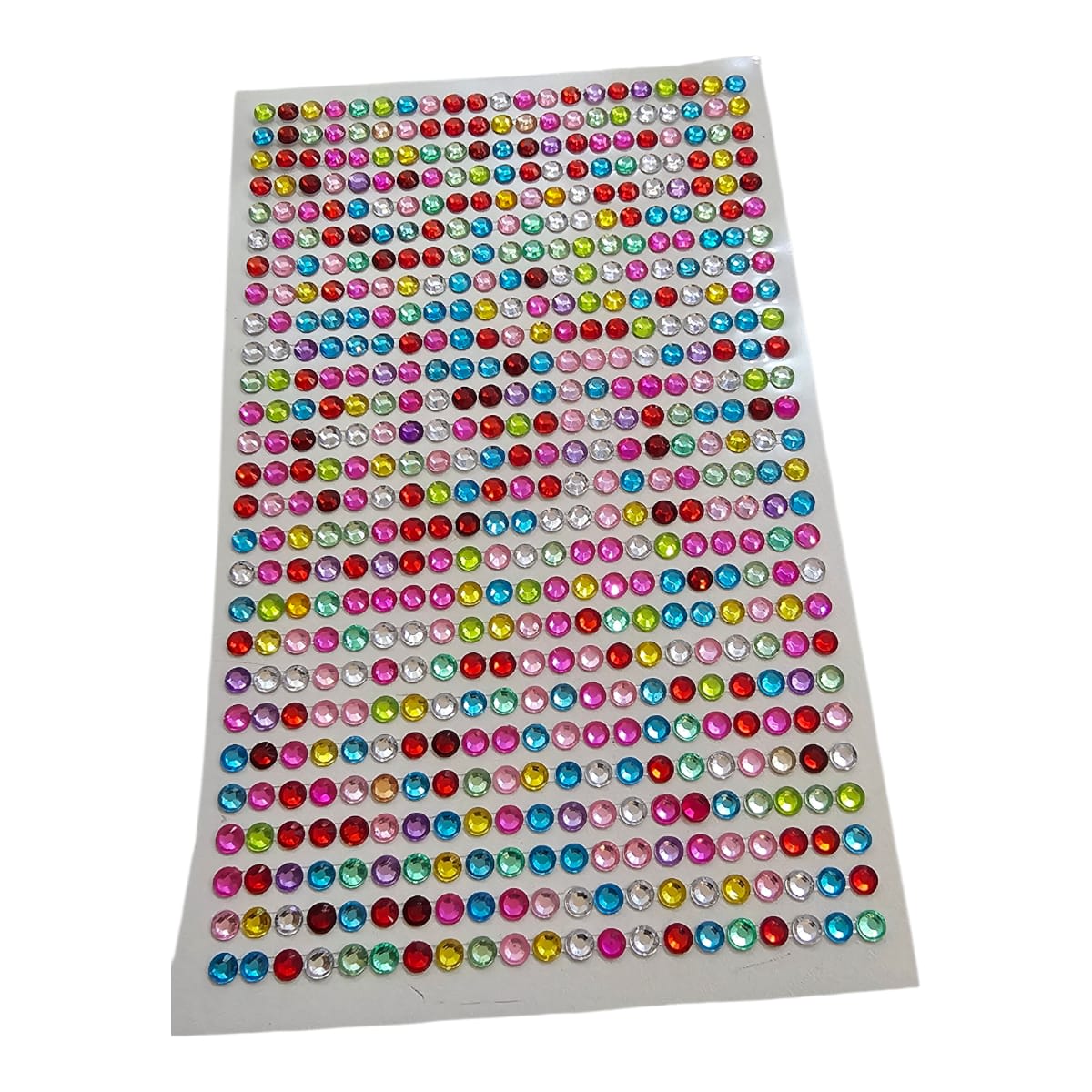 Sticker Acrilico Adhesivo Forma de Diamante Multicolor5