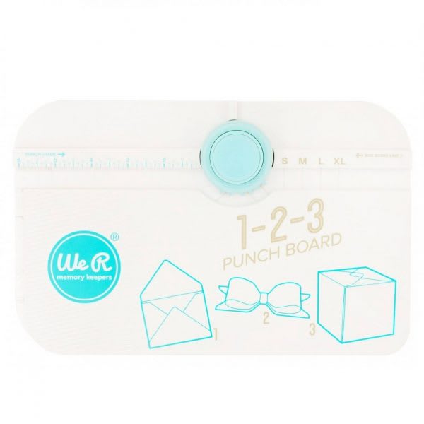 1-2-3 PUNCH BOARD DE WE R MEMORY KEEPERS1