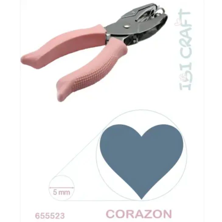 PERFORADORA SACABOCADO CON MANGO ROSA6