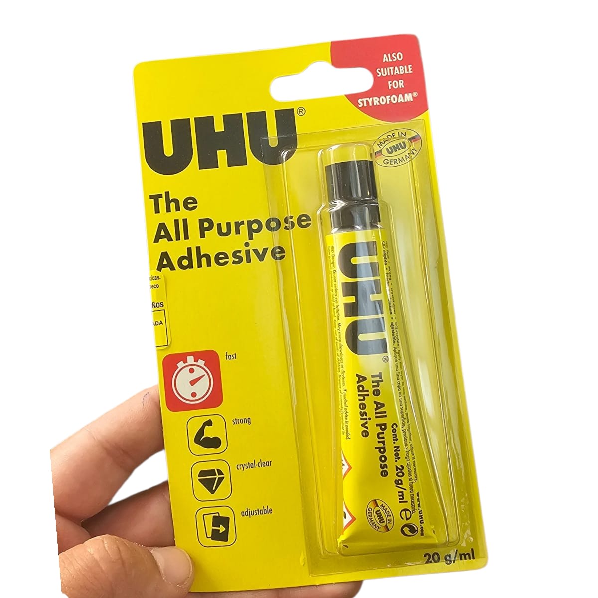 Pegamento Uhu Universal Tubo 20ml2