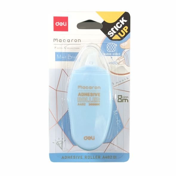 Cinta Adhesiva Doble Contacto Deli Macaron 8m X 6mm Express4