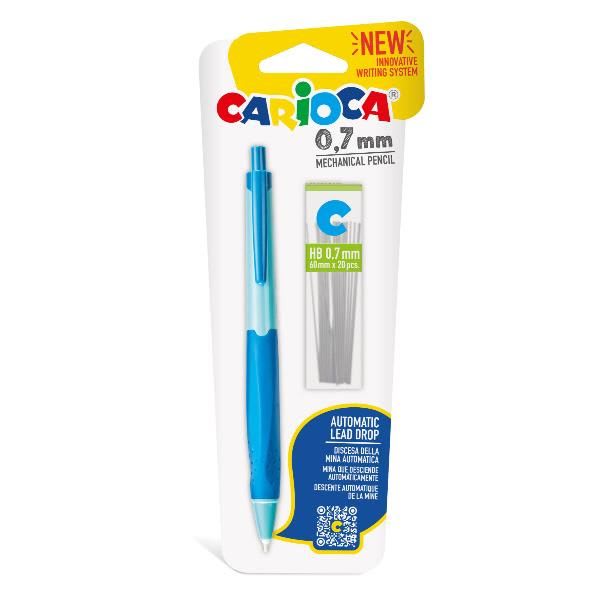 Carioca PORTAMINAS AUTO LEAD DROP 0.7 MM4