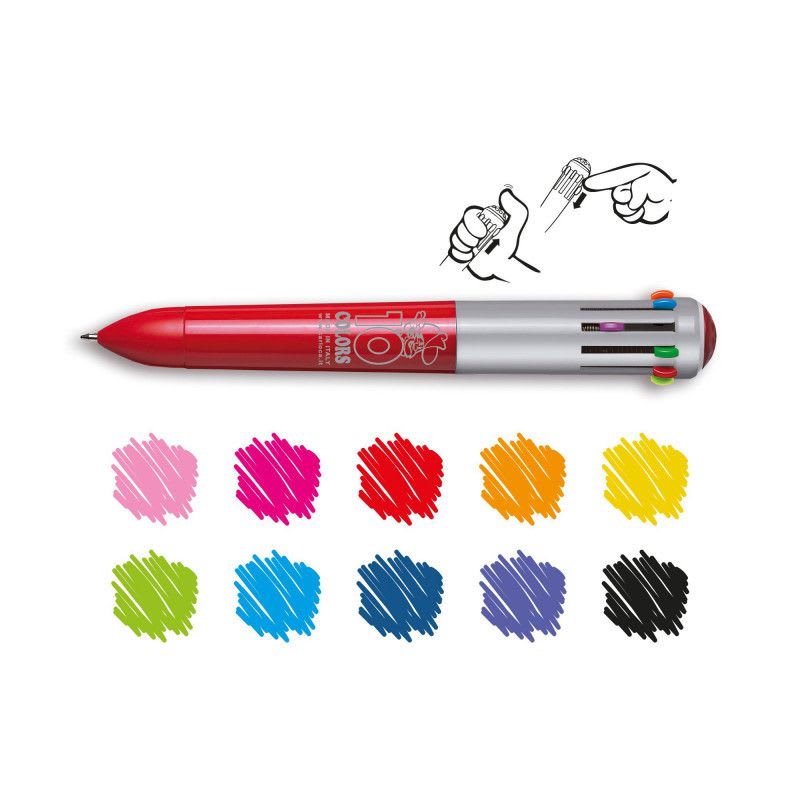BOLIGRAFO 10 COLORES CARIOCA4