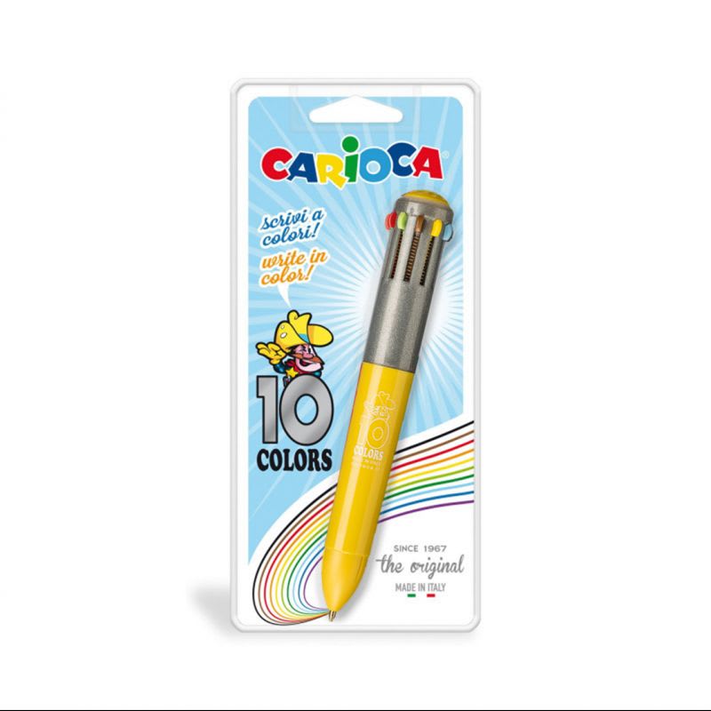 BOLIGRAFO 10 COLORES CARIOCA3