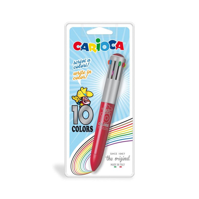 BOLIGRAFO 10 COLORES CARIOCA2