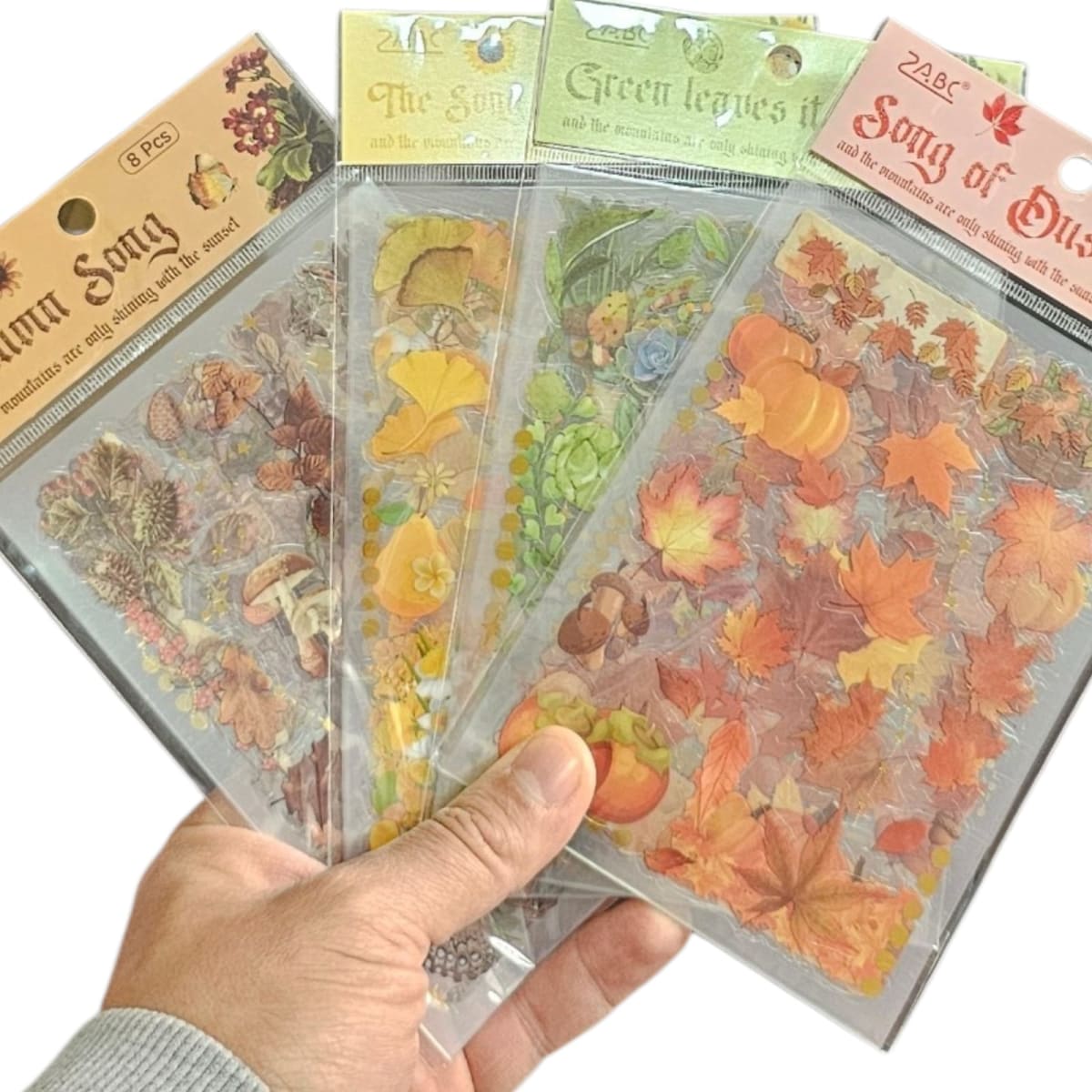 STICKERS PVC TRANSPARENTES TEMATICAS2
