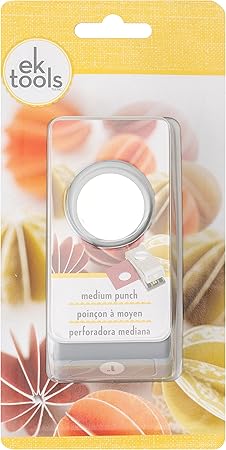 Perforadora Circular Papel 2.5 Cm Ek Tools Color Gris/blanco7