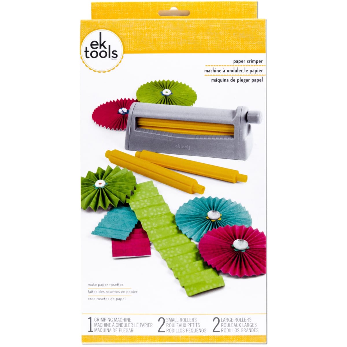 Paper Crimper / Máquina para Corrugar Papel 3 Diseños3