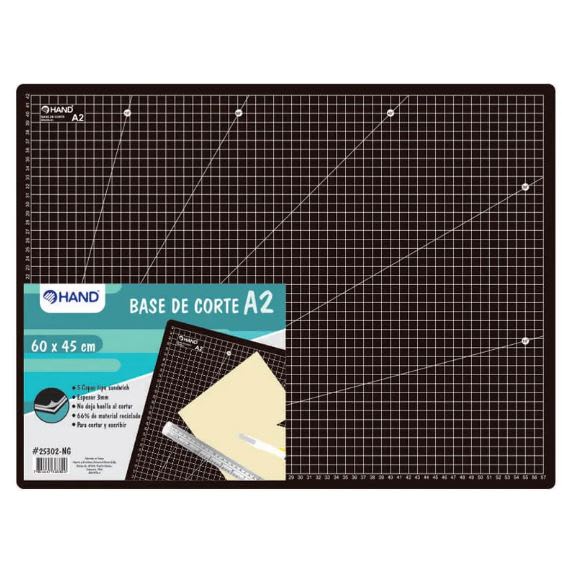 BASE DE CORTE 60X45cm 3mm A2 NEGRO1