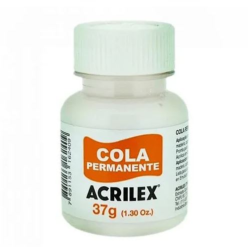 Acrilex Cola Permanente 37gr REPOSICION DE PEGAMENTO PARA TAPETES1