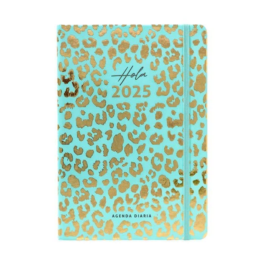 Agenda 2025 Animal Print Con Elástico4