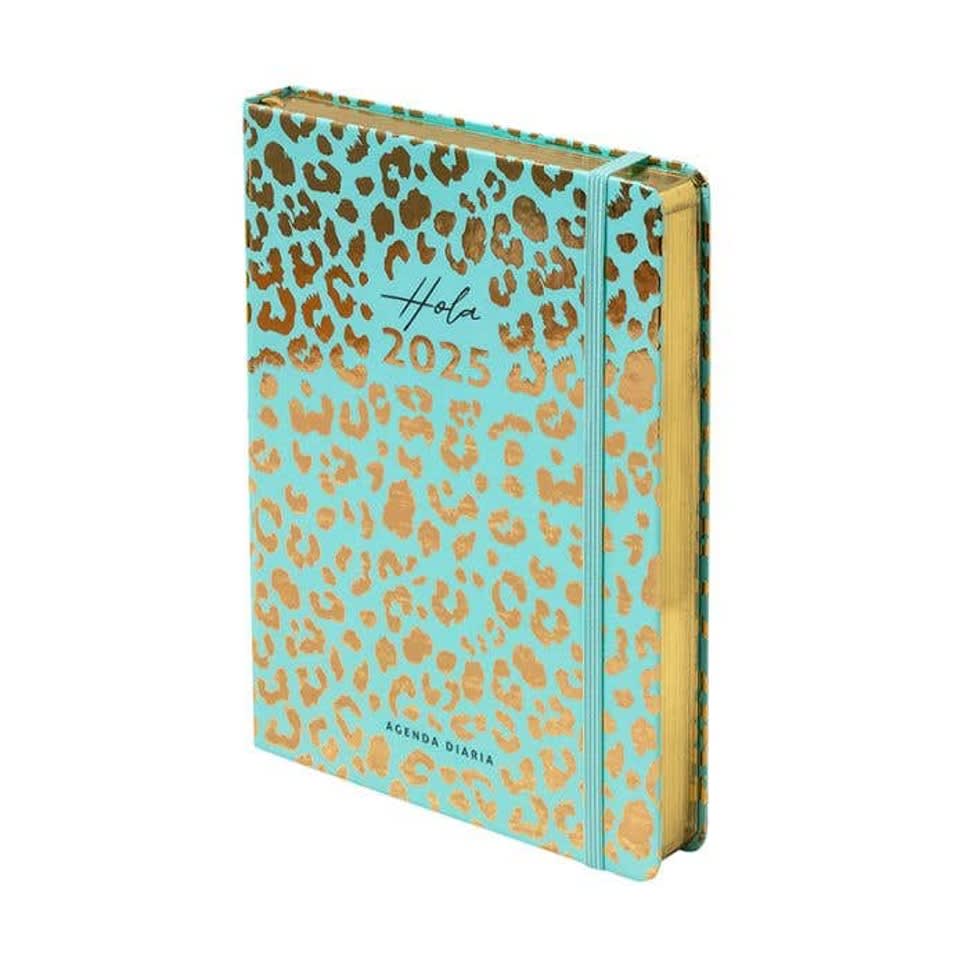 Agenda 2025 Animal Print Con Elástico1