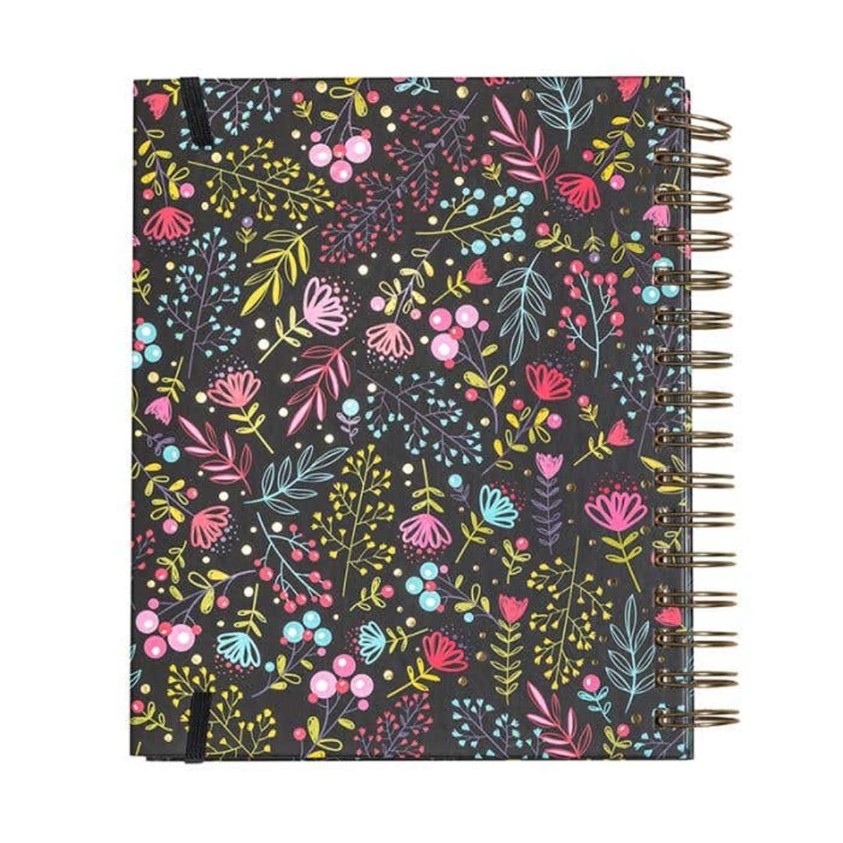 Planner 12 meses BlackFlower 17x21cm2