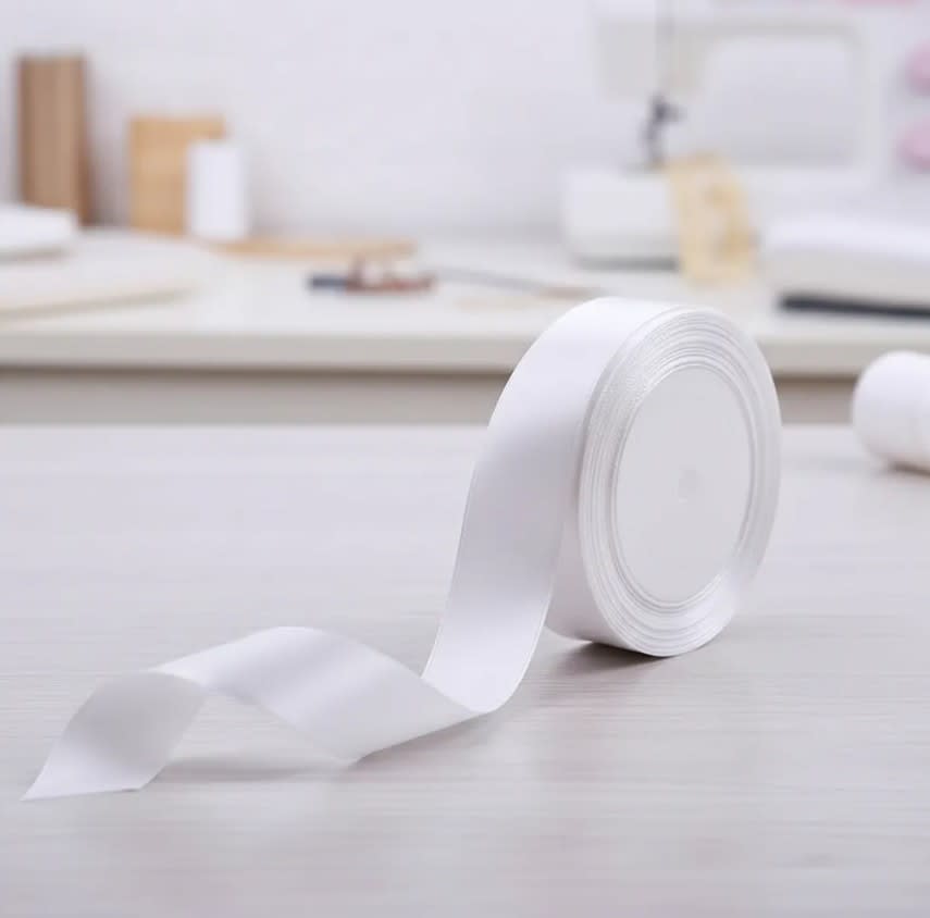 Cinta Genero Rasso Satín 2.5cm X 22mtrs Muchos Colores2