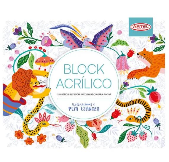 Block Pintura Acrilica Diseños Pepa Espinoza1