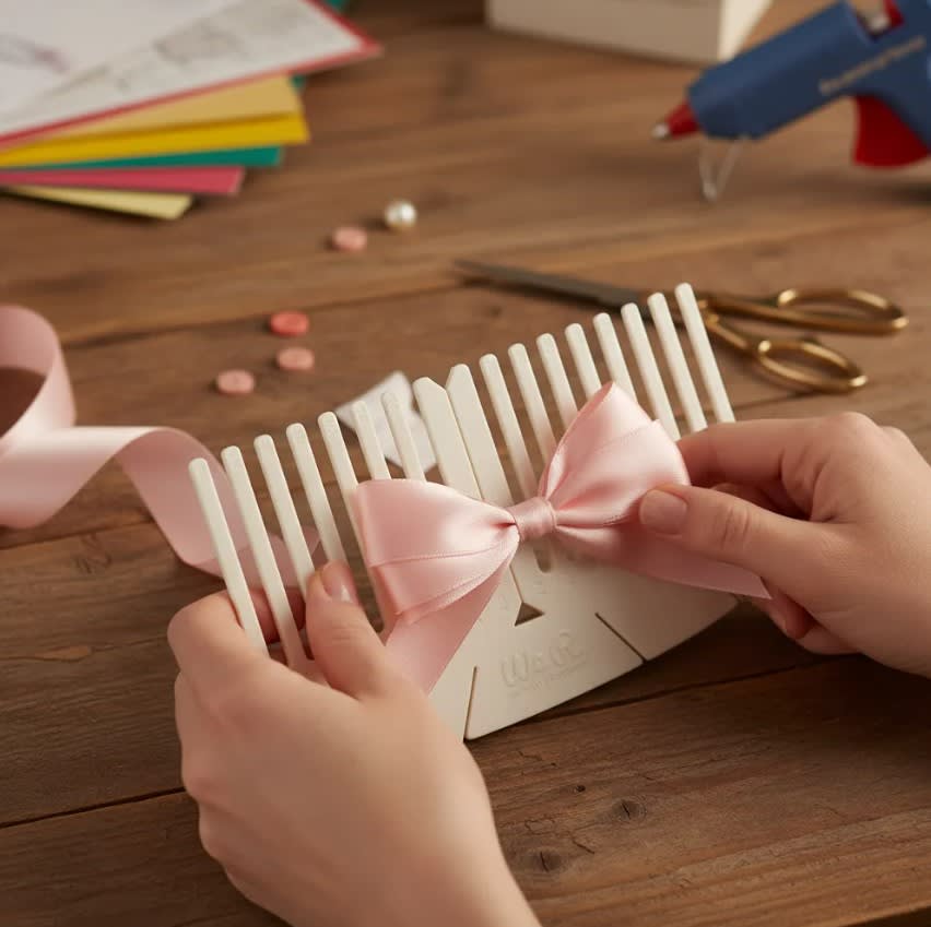 Bow loom para lazos We R Memory Keepers3