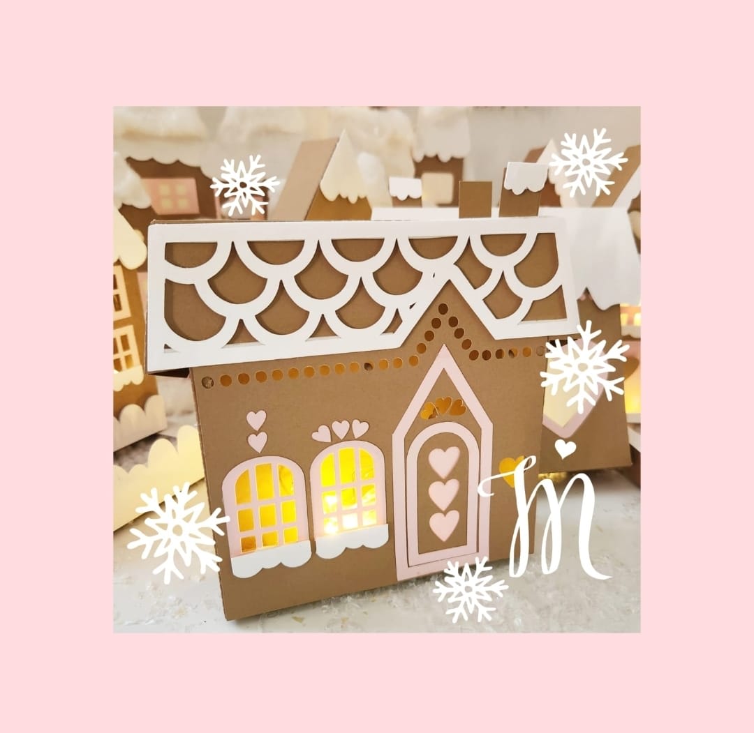 Set Aldea Navideña 5 Casas4