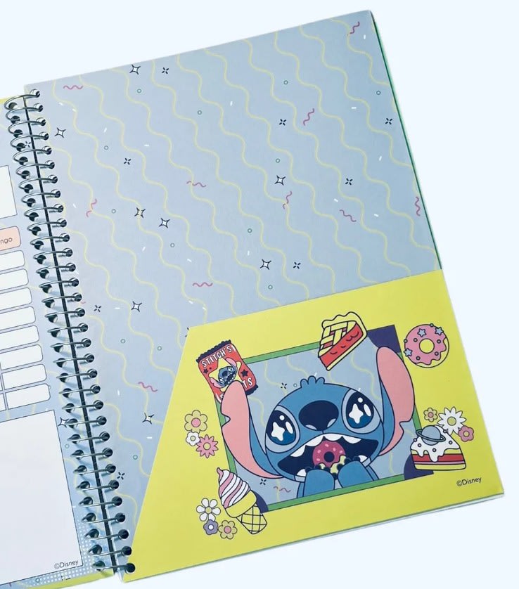Cuaderno Stitch Artel 150 Hojas 7m Color Here For The Snacks1
