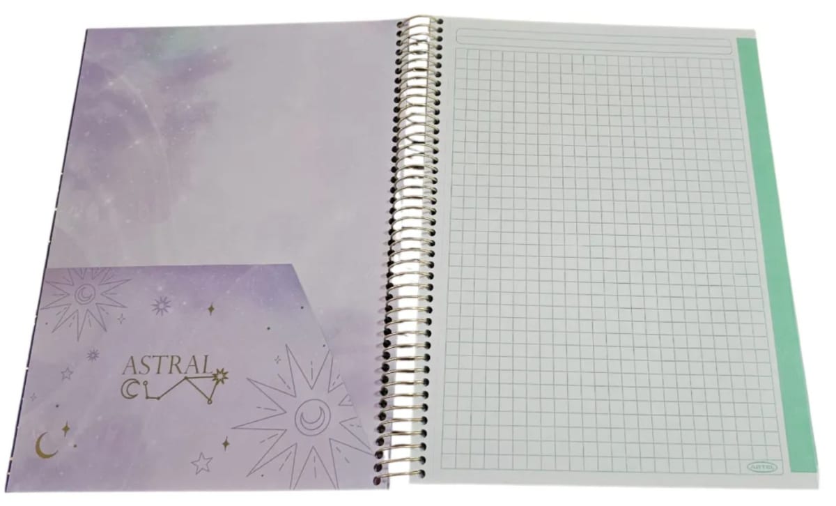 Cuadernos Materia Triple 150 Hjs 7mm Tapa Dura Astral4