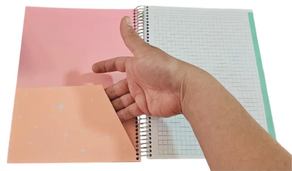 Cuadernos Universitario Triple 150 Hojas 7mm 21x28 Cms Pasteles4