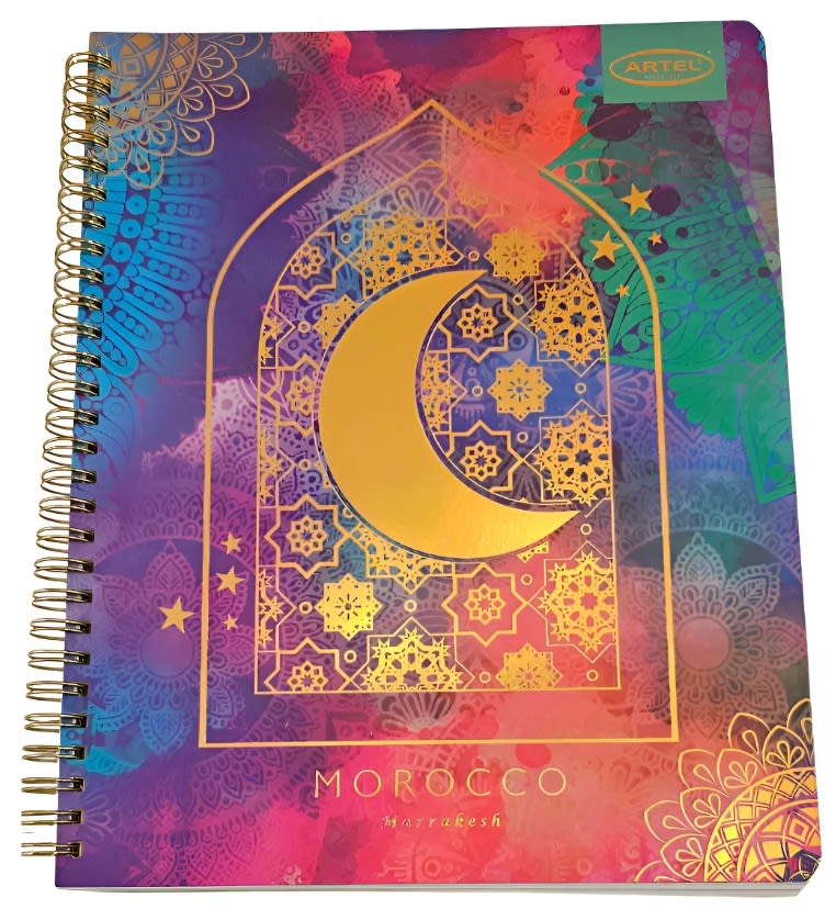 Cuaderno Artel Universitario 100 Hojas 7mm Marrakech Marruecos4