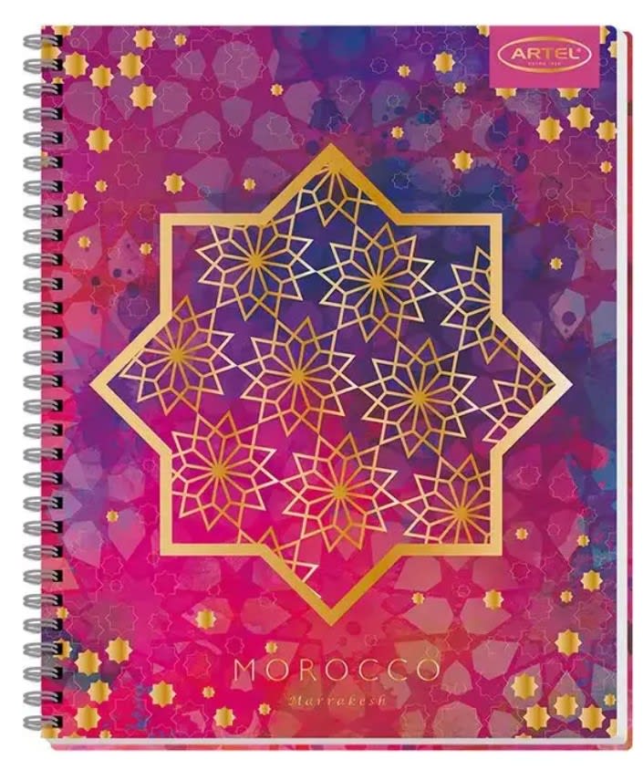 Cuaderno Artel Universitario 100 Hojas 7mm Marrakech Marruecos1