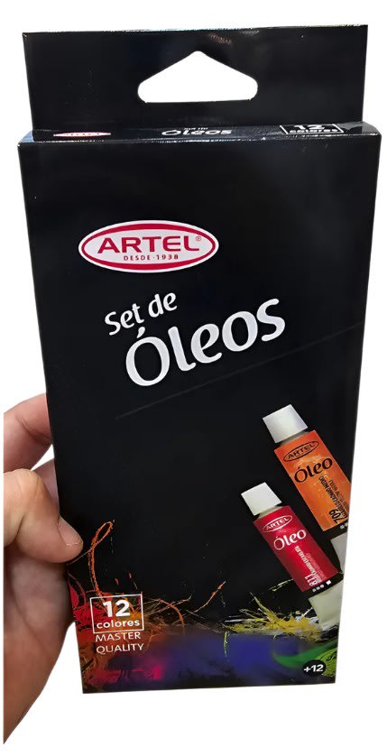 Artel Set 12 Tubos Pintura Oleo 12ml cada uno3