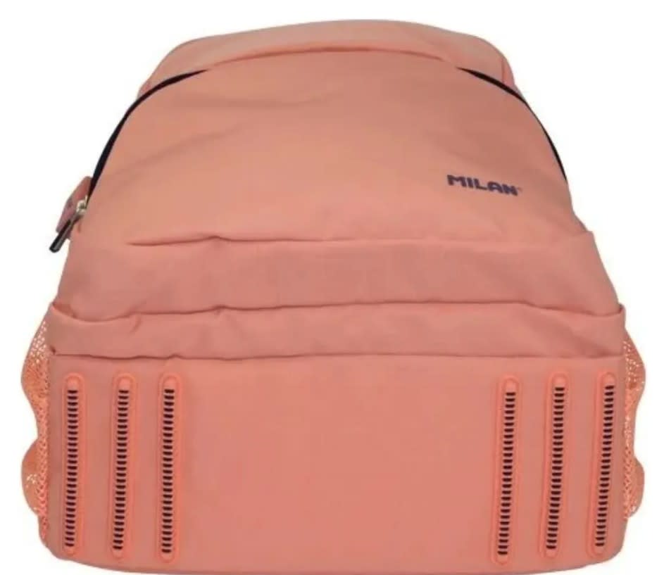 Mochila Milan Urbana Clásica, 25 Litros, Series 1918 Rosa Salmón2